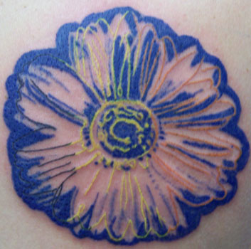Tattoos andy warhorl flower